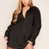 Tara Black Oversized Shirt Dress -LA Dress Sales Store 10 12 1916564 2 jpg 7735064b 168c 4034 9c86 5f19e3860725