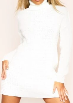 Vena Cream Knitted Roll Neck Jumper Dress -LA Dress Sales Store 4c2097dd me5542c jpg jpg 6551d170 9975 4358 935e f333abd9bf27