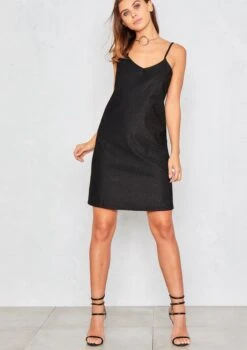 Valarie Black Glitter Mini Slip Dress -LA Dress Sales Store beth 29 9 277 jpg 51d924cb 4674 4d5c a12b 9b825dd466a2