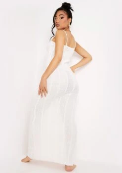 Stella Ivory Ruched Front Crochet Maxi Dress 8 Stella Ivory Ruched Front Crochet Maxi Dress -LA Dress Sales Store me6043 3 jpg 624be4c2 df07 45ad ab7d f060f7f572a2