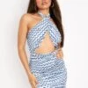 Dakota Blue Print Halterneck Cross Over Mini Dress -LA Dress Sales Store me6072bp 18 08 2021 e8fo9 jpg f3ccdf06 4be4 49b9 a06c 17a079d26333