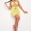 Kaz Lemon Cut Out Ruched Mini Dress -LA Dress Sales Store me6206l 09 07 2021 bmmka jpg