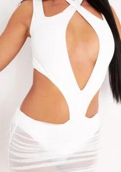 Shalae Ivory Extreme Cut Out Mesh Mini Dress -LA Dress Sales Store me6222i 06 08 2021 wvf7g jpg 09990a8a 000c 48c2 8d50 ed24e0a43454