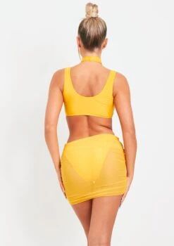 Shalae Orange Extreme Cut Out Mesh Skirt Mini Dress -LA Dress Sales Store me6222o 12 05 2022 vu2xq jpg 74e2bc36 8600 43cd 9aaf 6bdfa52362aa