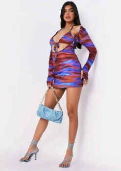 Theresa Blue Print Halterneck Cut Out Long Sleeve Mini Dress -LA Dress Sales Store me6309 11 10 2021 ya4sp jpg 85a66713 7283 4ede 8117 e3e7285106ec