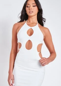 Rhianna White Cut Out Chain Maxi Dress -LA Dress Sales Store me6310w 03 03 2022 nnyfs jpg e8ef3a08 db9c 40eb 99d6 f47e8e2434d7