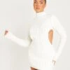 Cecilia Cream Cut Out Knitted Dress -LA Dress Sales Store me6312 20 10 2022 gahrl jpg