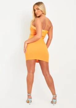 Lorena Orange Satin Trim Bandeau Mini Dress -LA Dress Sales Store me6723o 15 07 2022 vrrp5 jpg a1d572c4 2500 43c0 8d8e a521ec6f8f93