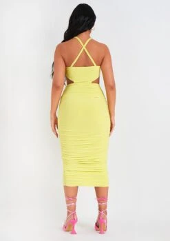 Chaya Lime Slinky Cut Out Halter Neck Midi Dress -LA Dress Sales Store me6853 06 04 2022 zvxzk jpg 55fe1f3c ce85 40e3 a965 96f4bee3df41