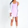 Brooke Lilac Cross Back Knitted Mini Dress -LA Dress Sales Store me6880 30 03 2022 qpdah jpg