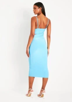 Corinne Baby Blue Gathered Cut Out Midi Dress -LA Dress Sales Store me7070 16 06 2022 69euz jpg 01031da2 efec 49ae beed f83aea2275a8