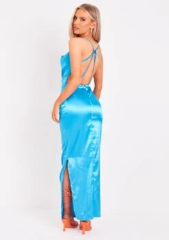Adeline Blue Satin Cross Back Maxi Dress -LA Dress Sales Store me7087 23 06 2022 bd2dq jpg ed05067b c13e 428e bede 0ea317aa4ec6