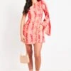 Tanya Pink Tie Dye Printed Beach Dress -LA Dress Sales Store me7168 30 05 2022 abf24 jpg 6e6615a1 9c84 4641 b595 ae535a978602