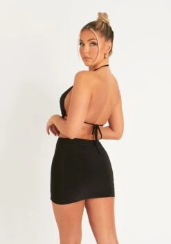 Emmy Black Slinky Cut Out Missy Mini Dress -LA Dress Sales Store me7261b 19 08 2022 mjjyd jpg 4782a99a 8813 45e7 bdc0 9c84fc304a7c