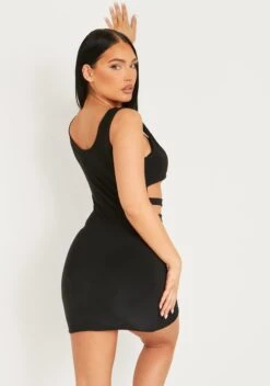 Kensley Black Slinky Ring Cut Out Mini Dress -LA Dress Sales Store me7344 29 09 2022 vr6ty jpg 95a5dde2 3314 45d6 9b21 8b20cad694e6